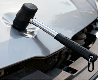 Automobile repair hammer