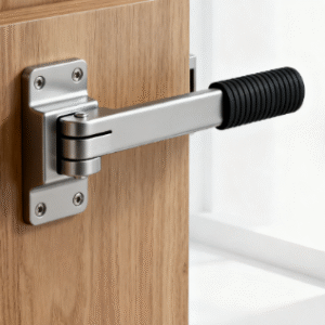 Toggle latch door clamp