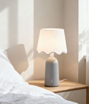 Plastic Lighting Bedside Lamp