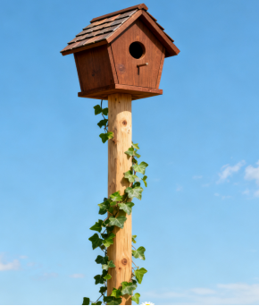 birdhouse pole