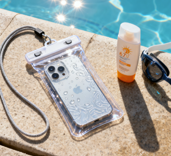 waterproof phone pouch