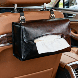 Vehicle-mounted tissue box