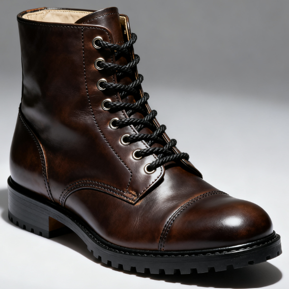 closed-toe and closed-heel shoe