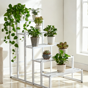 special shelf for holding potted flowers