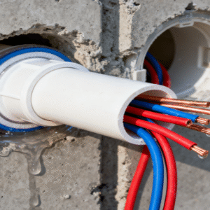 Wall-Penetrating Cable