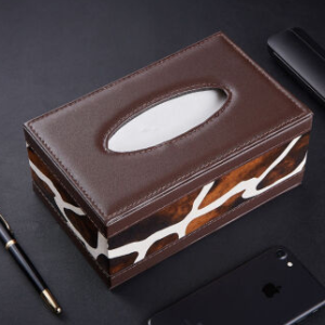 Vehicle-mounted tissue box